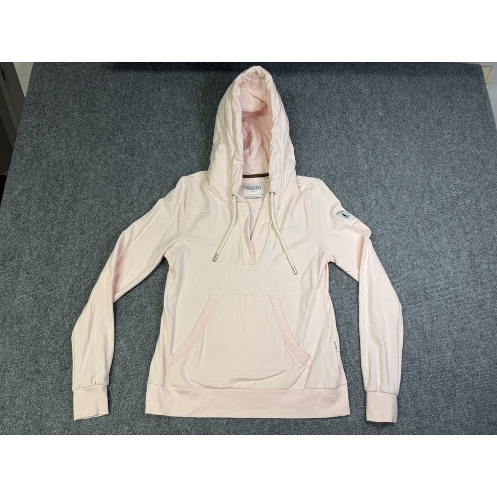 Women's Wanakome Canada Pink Hoodie Size Large Pullover Sweater
